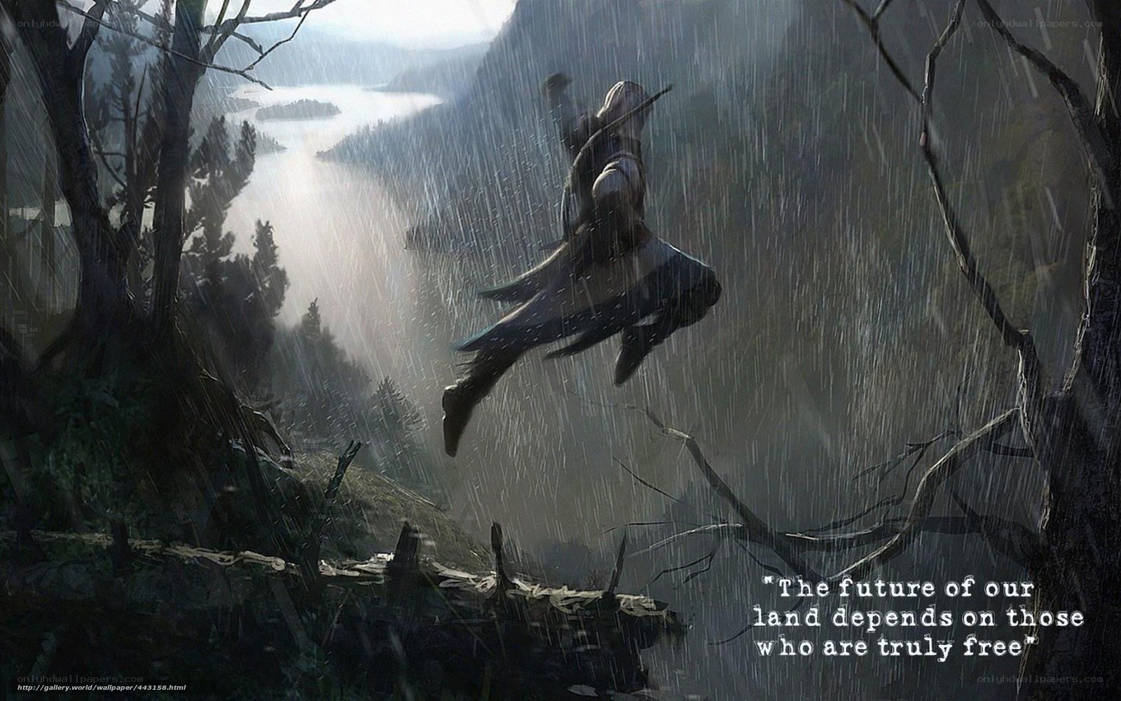 Assassin in the rain