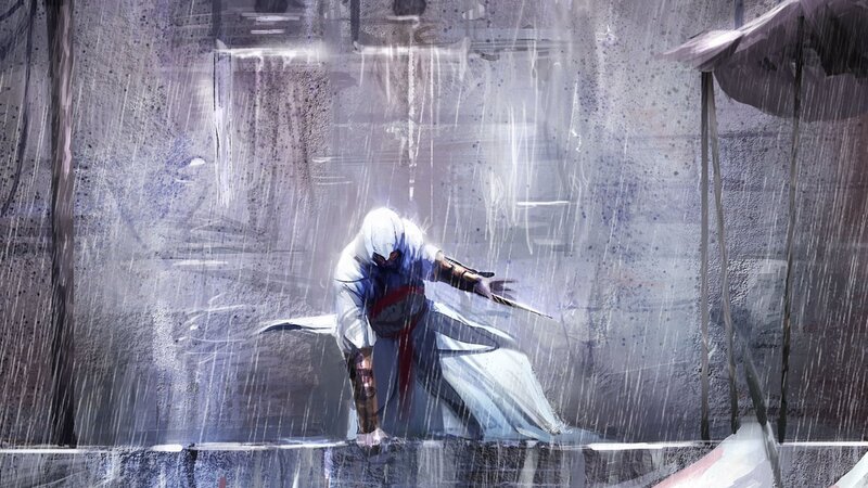 Assassin in the rain