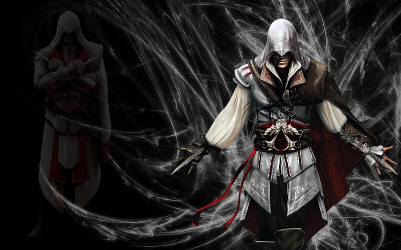 Assassin in White Hood — Black