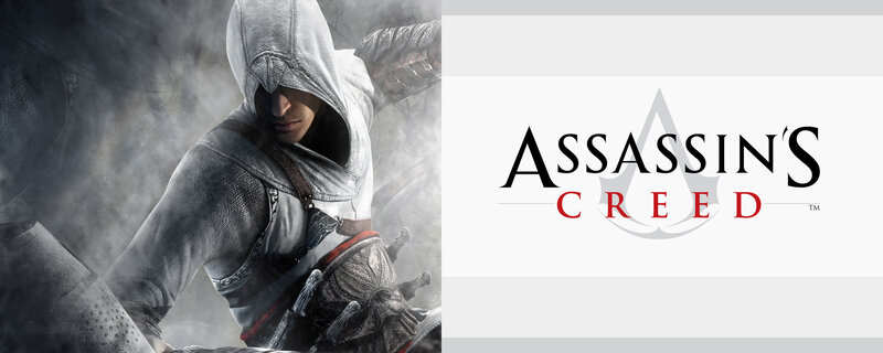 Assassin in White Hood — Dramatic, Digital Art, Hooded Cloak, Weapon