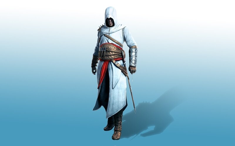 Assassin in White Robe — Blue