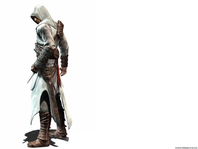 Assassin in White Robe — Serious