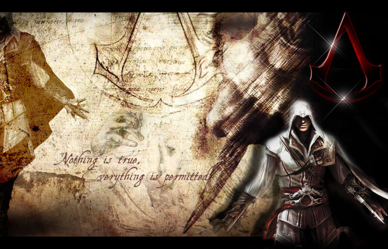Assassin in White Robes — Dramatic, Digital Art, Hooded Figure