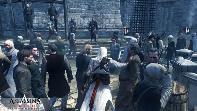 Assassin in White Robes — Gray, Dramatic