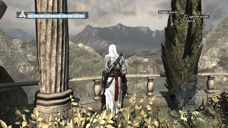 Assassin in White Robes — Gray, Serene