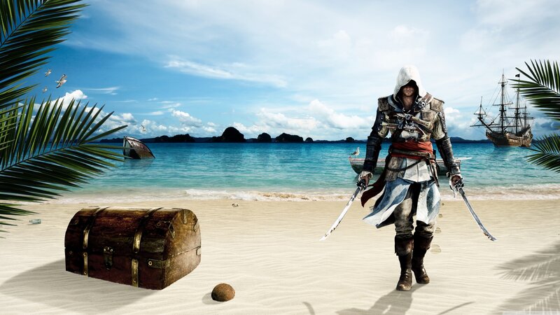 Assassin on a Beach