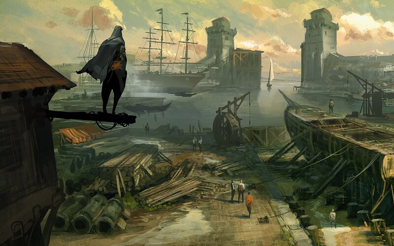 Assassin on a Dock