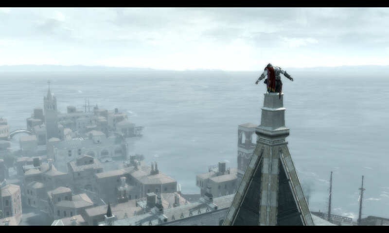 assassin on a rooftop