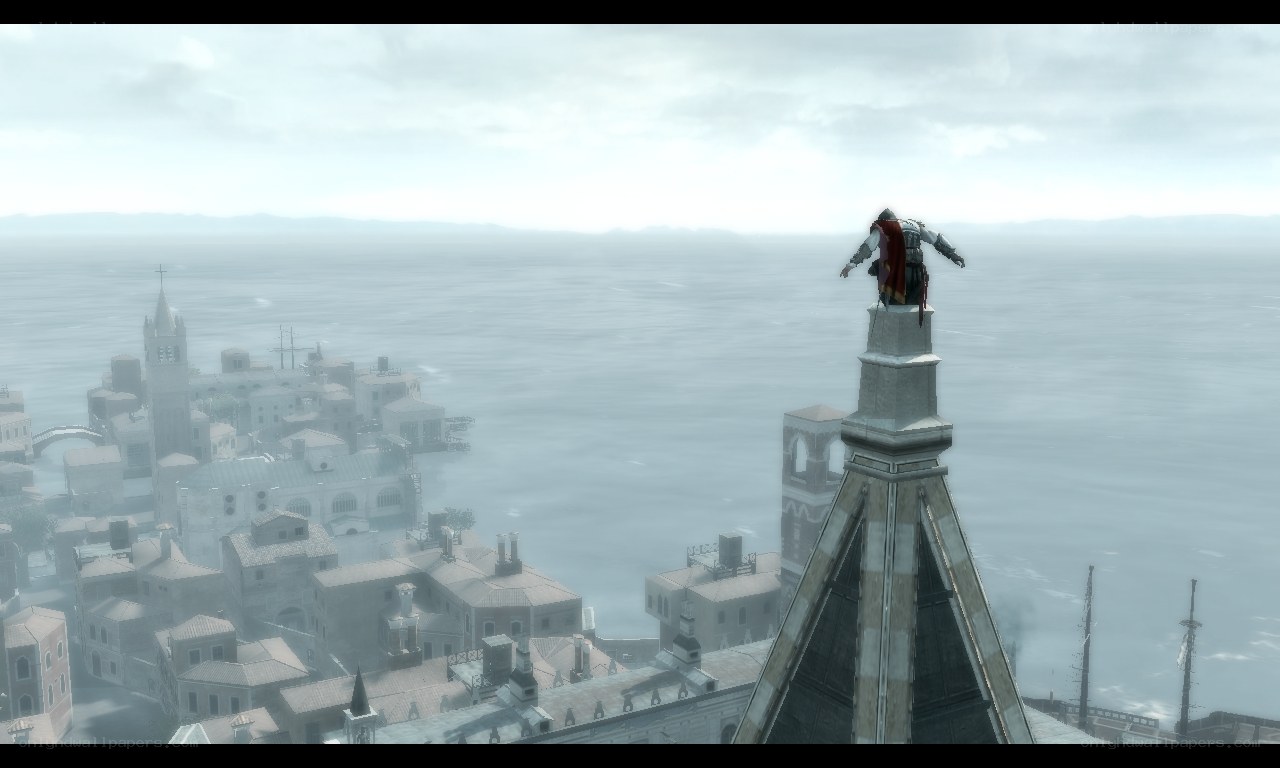 assassin on a rooftop