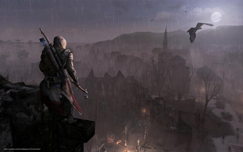 Assassin on a Rooftop — Gray, Dramatic