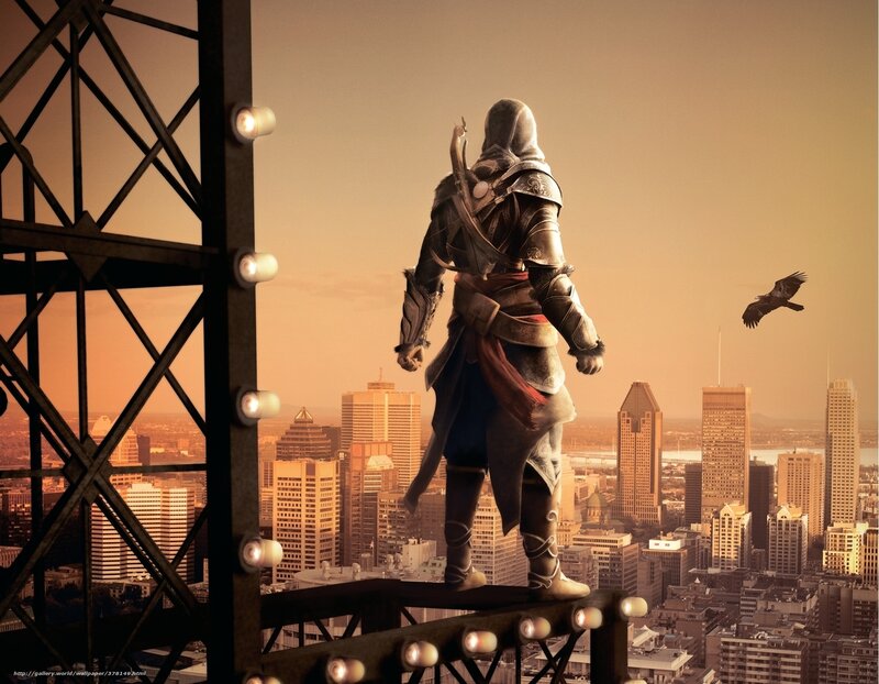 Assassin on a Tower — Brown