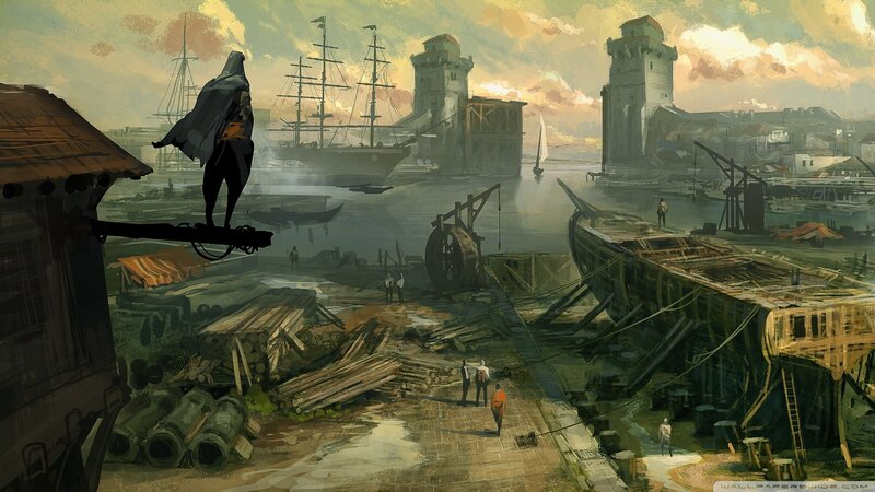 Assassin on Dock — Brown