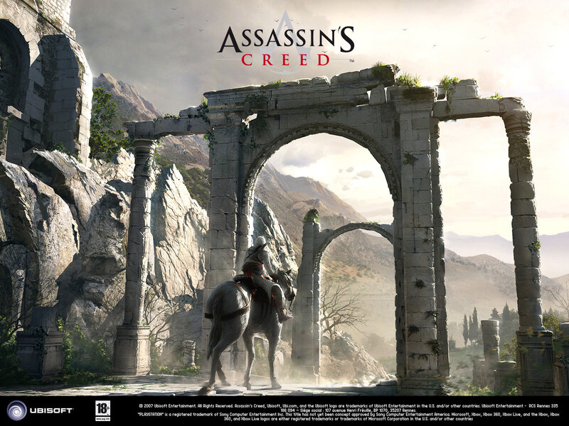 Assassin on Horseback — Gray, Dramatic