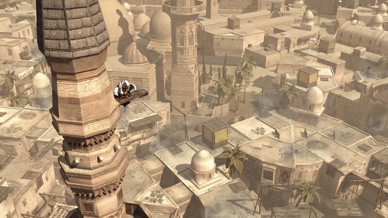 Assassin on Rooftop — Brown, Deserted