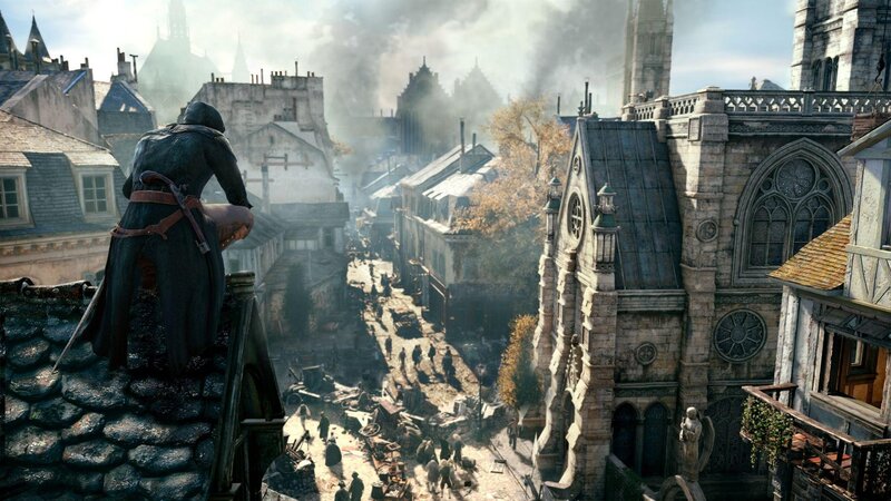 Assassin on Rooftop — Gray, Dramatic, Autumn