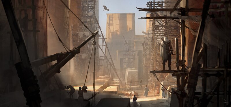 Assassin on Scaffolding