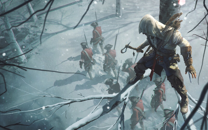 Assassin on Snowy Branch