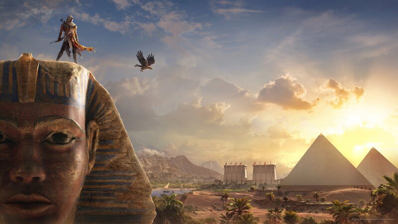 Assassin on Sphinx Head — Gold