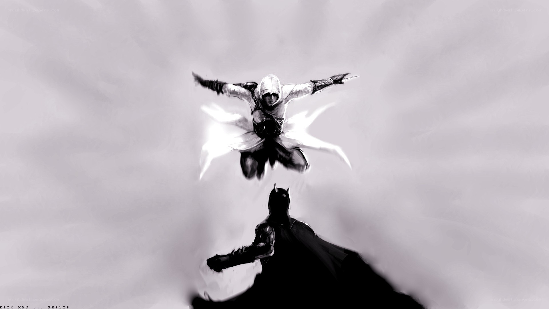 Assassin's Creed and Batman