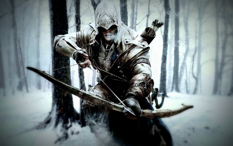 Assassin's Creed archer in snow