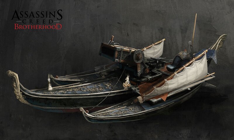 Assassin's Creed boat concept