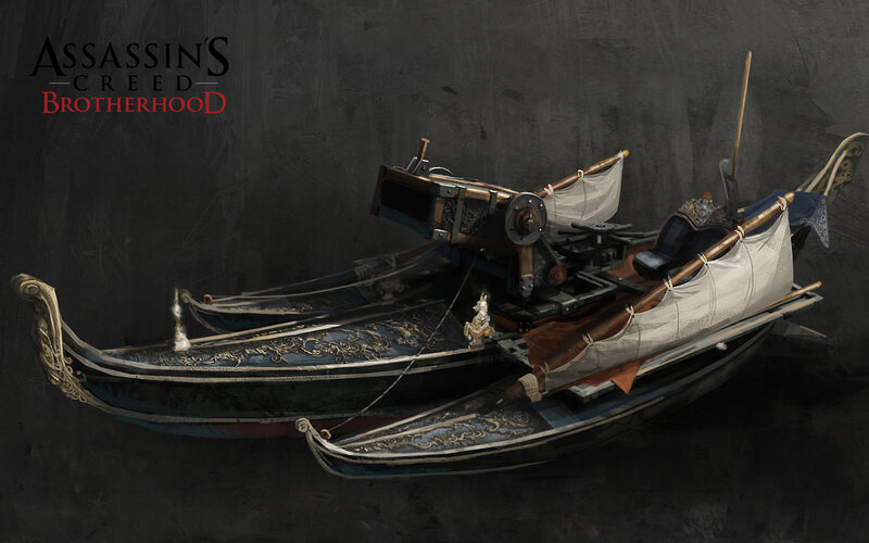 Assassin's Creed Brotherhood boat