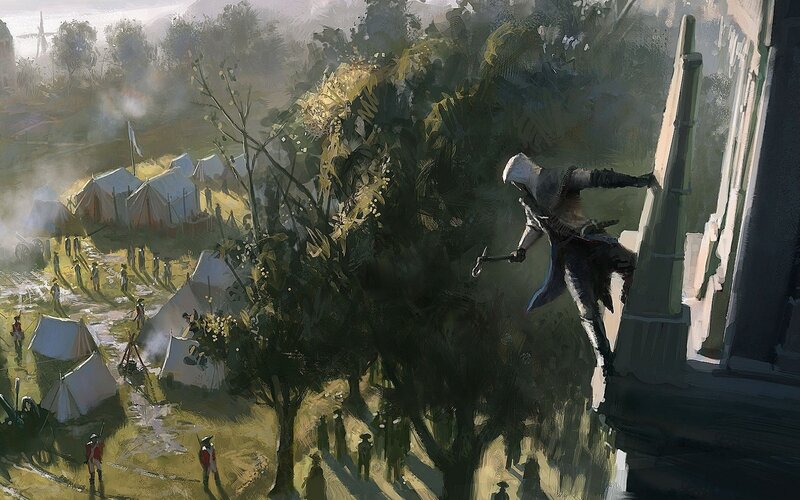 Assassin's Creed camp infiltration