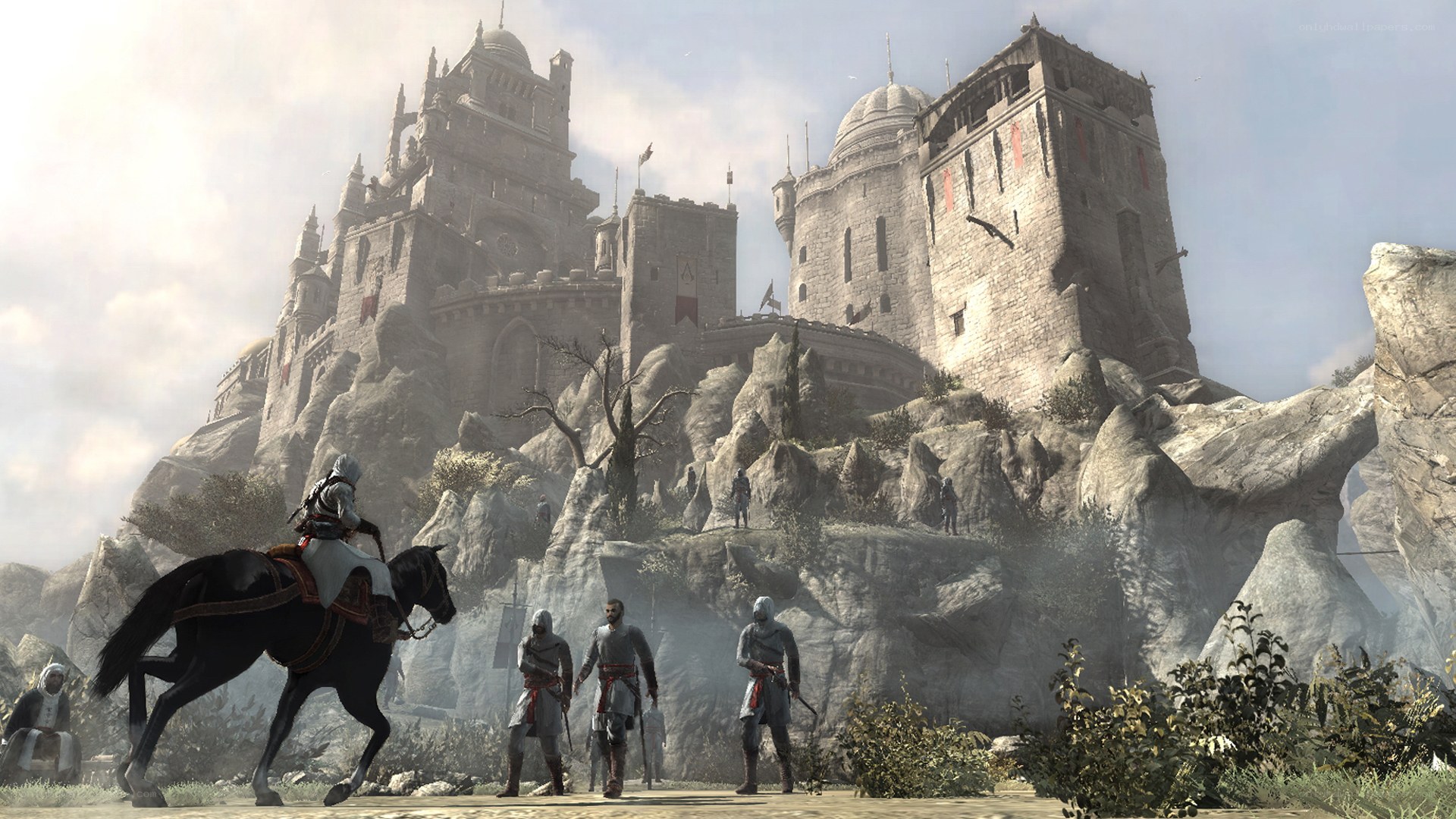Assassin's Creed castle scene