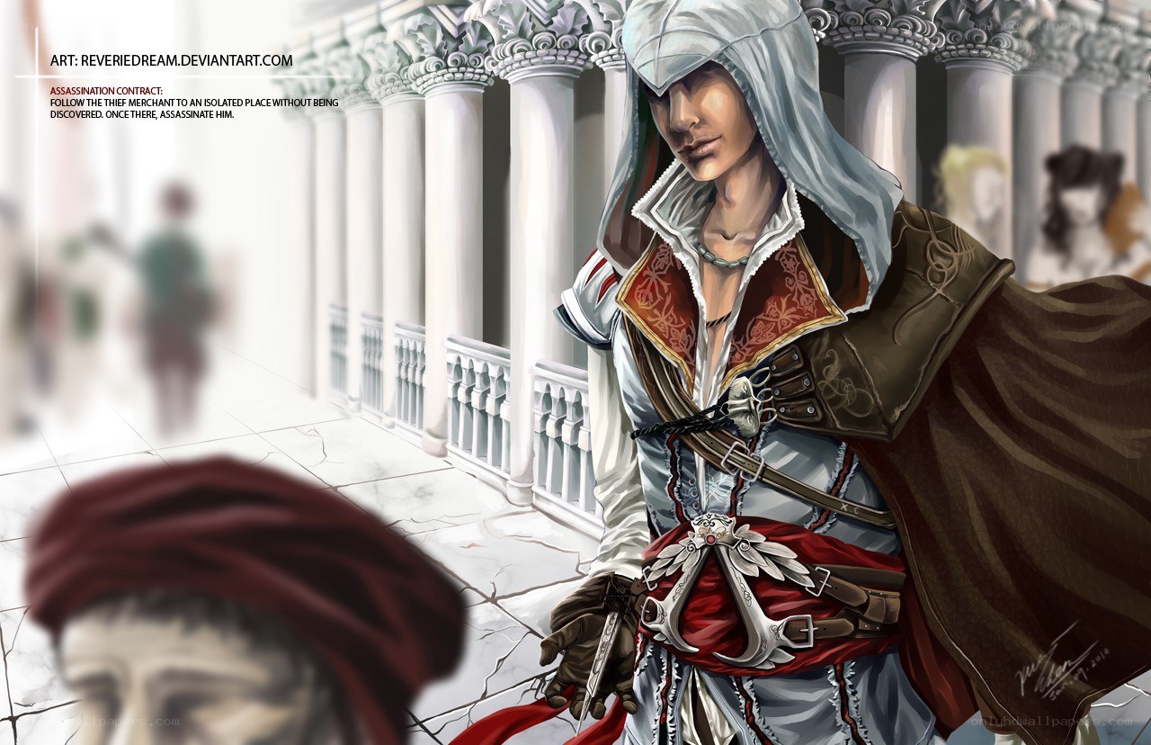 Assassin's Creed character art