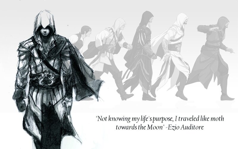 Assassin's Creed Character — Black