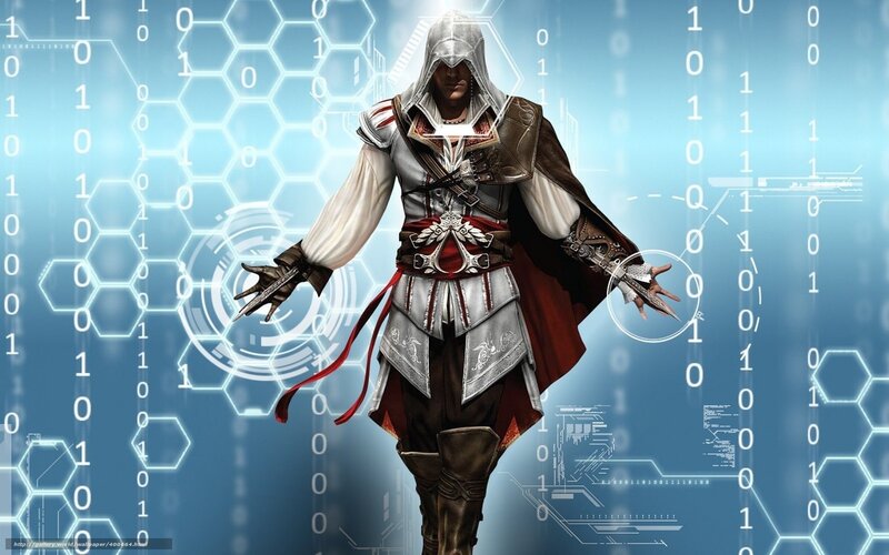 Assassin's Creed Character — Blue