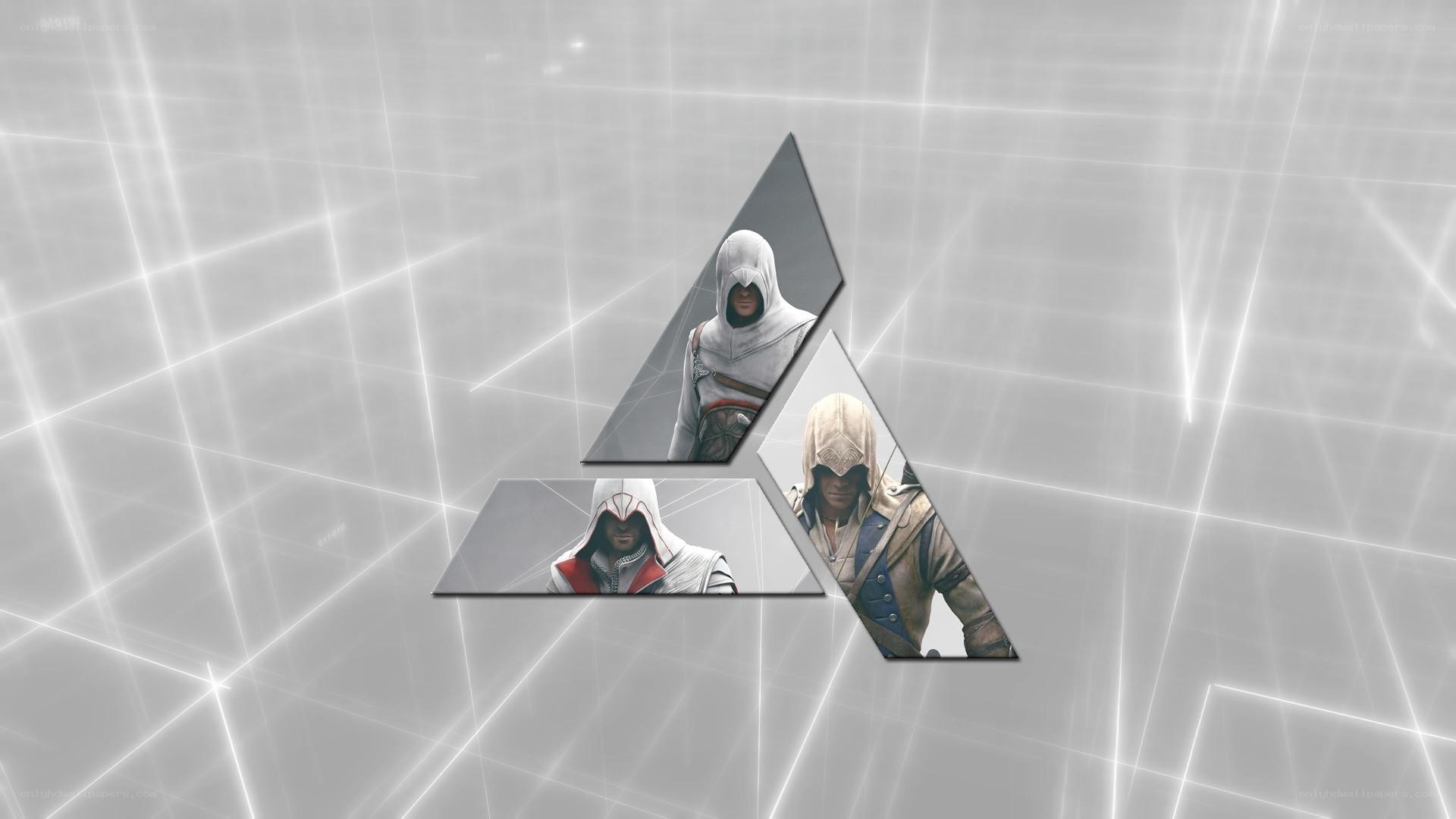 Assassin's Creed character collage