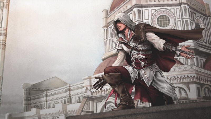 Assassin's Creed character in Florence