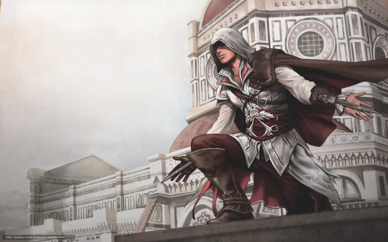 Assassin's Creed character in Florence