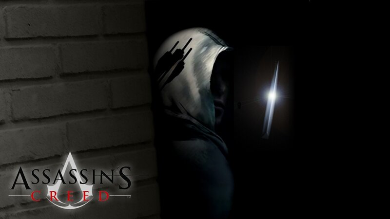 Assassin's Creed character in shadow