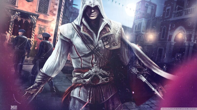 Assassin's Creed character in Venice