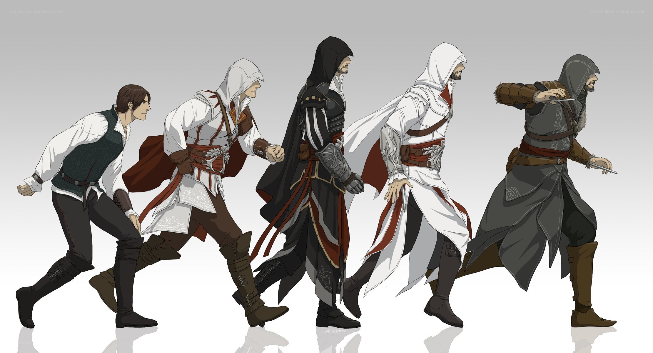 Assassin's Creed character lineup