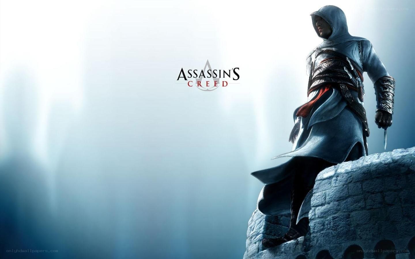Assassin's Creed character on wall