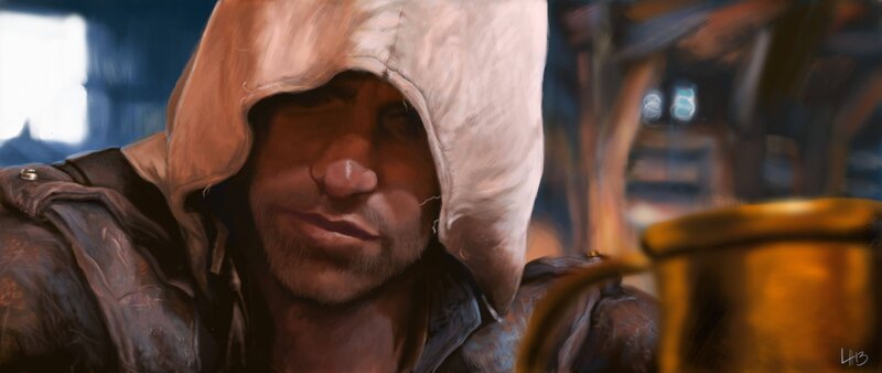 assassin's creed character portrait