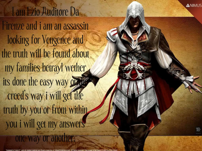 Assassin's Creed character portrait