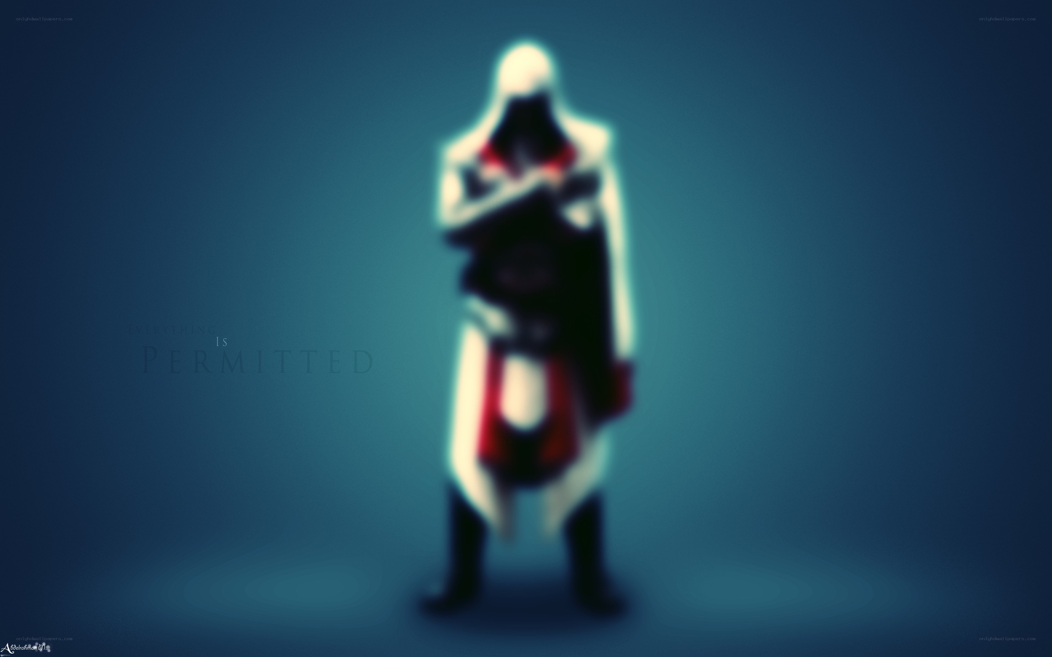 Assassin's Creed character silhouette