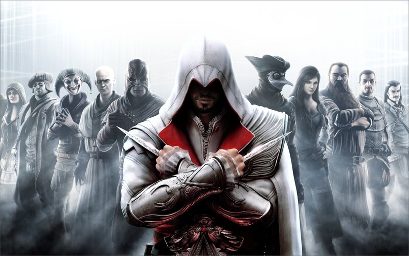 Assassin's Creed Character — White, Dramatic