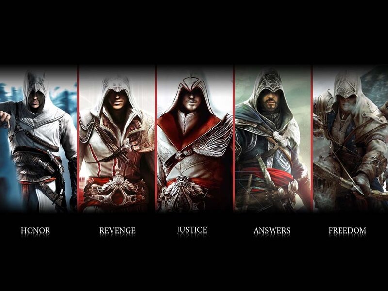 Assassin's Creed Characters — Black