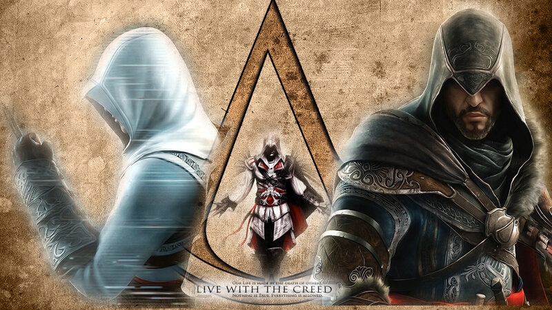 Assassin's Creed Characters — Brown, Dramatic