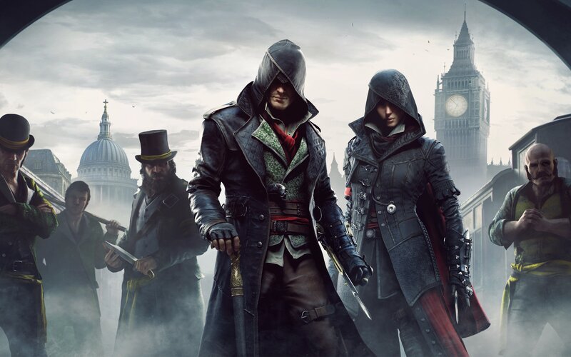 Assassin's Creed Characters — Gray, Dramatic, Afternoon