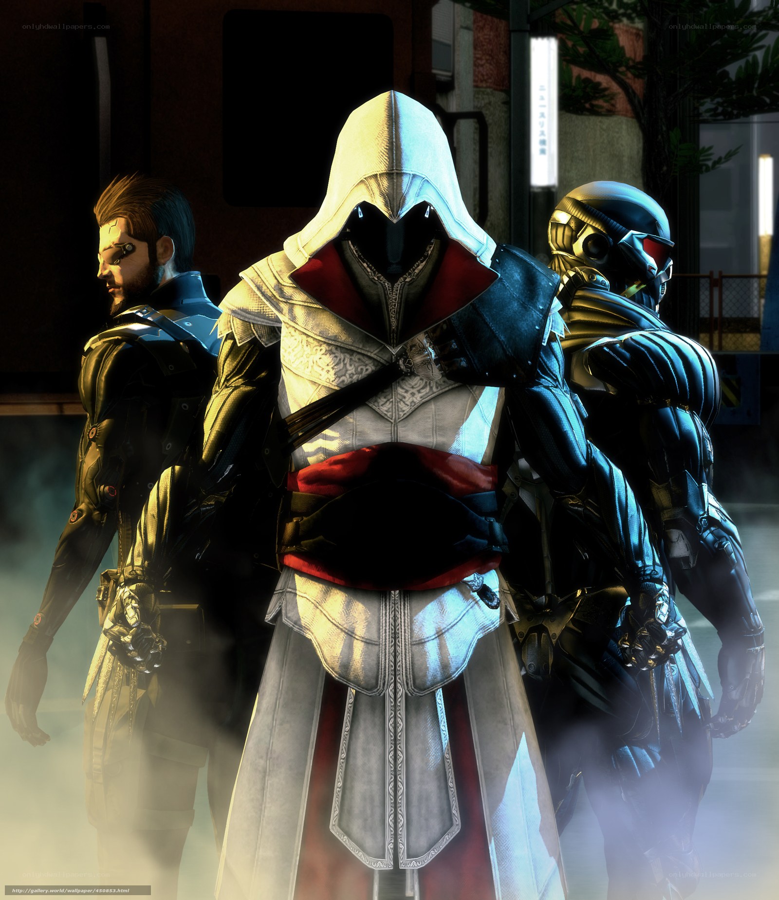 Assassin's Creed characters in modern setting