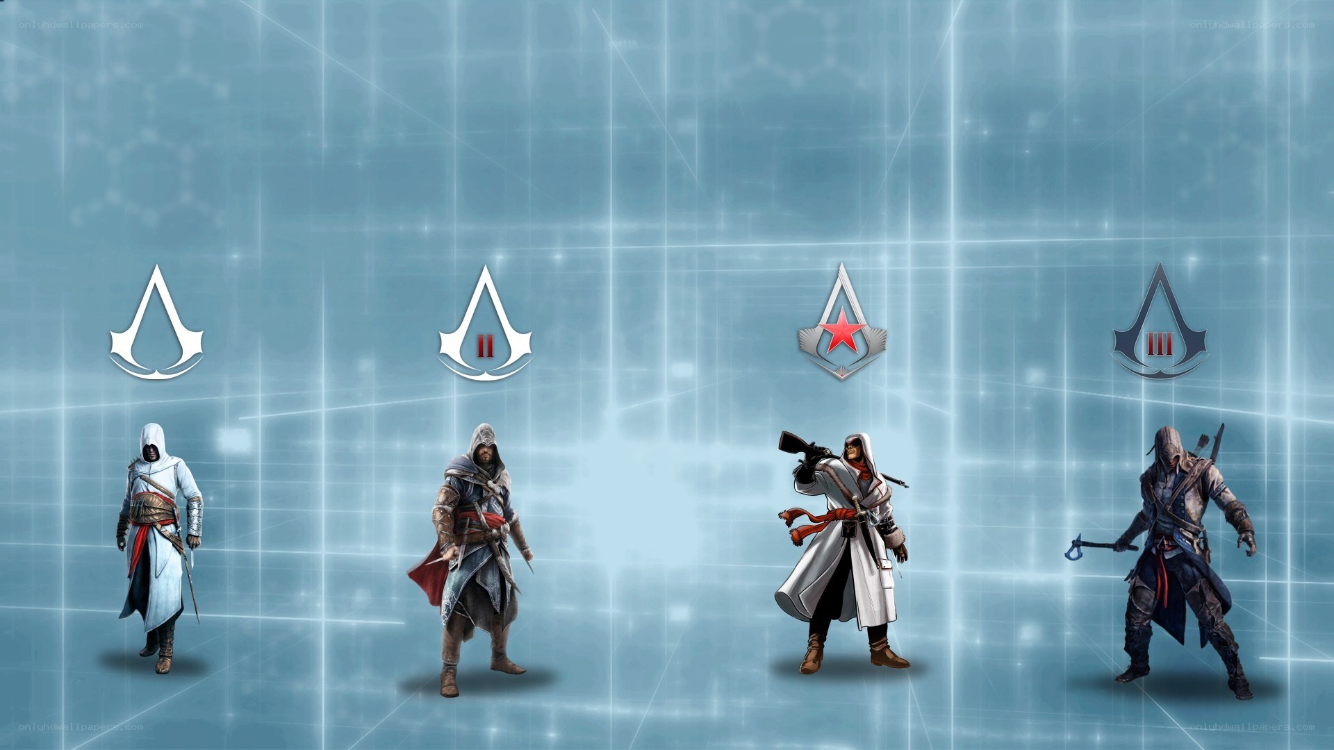 Assassin's Creed characters lineup