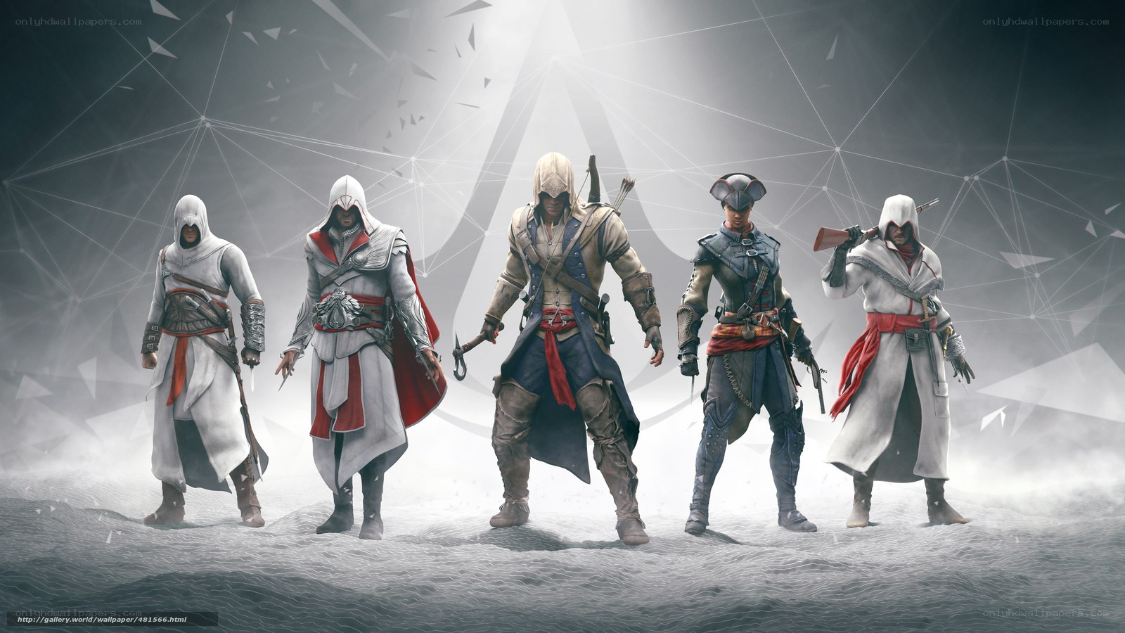 Assassin's Creed characters lineup