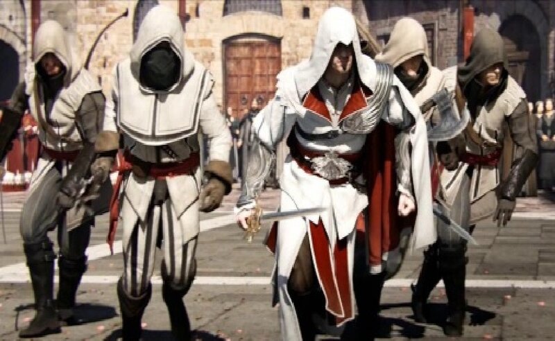 Assassin's Creed Characters — White, Dramatic, Afternoon