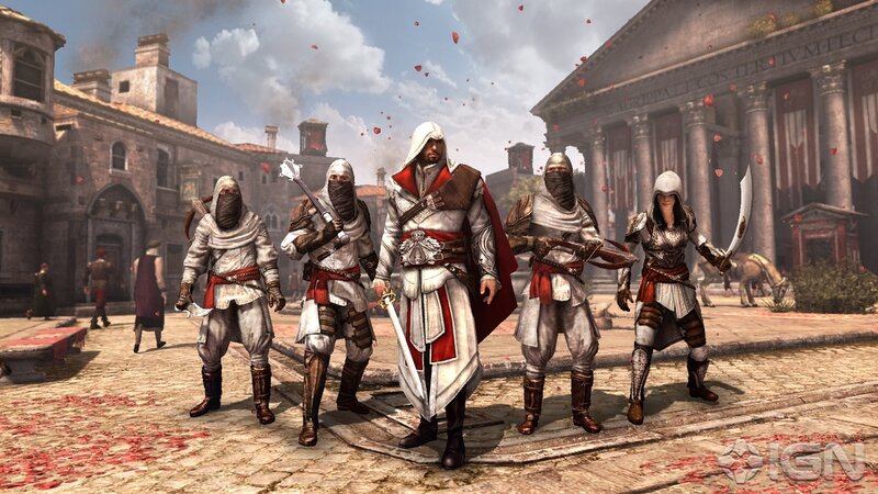 Assassin's Creed Characters — White
